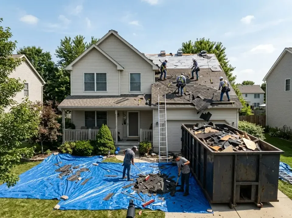 roof-replacement-debris-remova-004 — frequently asked questions, Cheapest Dumpster Rentals in Zanesville, OH